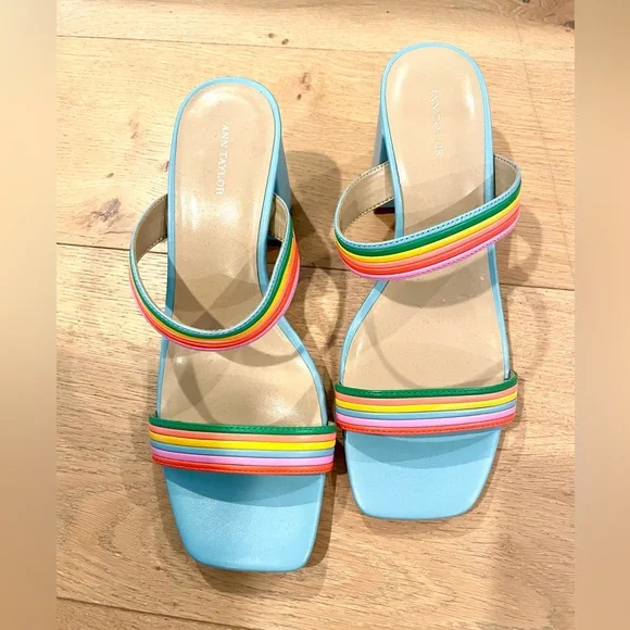 🦃 2/$20 -Ann‎ Taylor Sandals - Picture 1 of 3